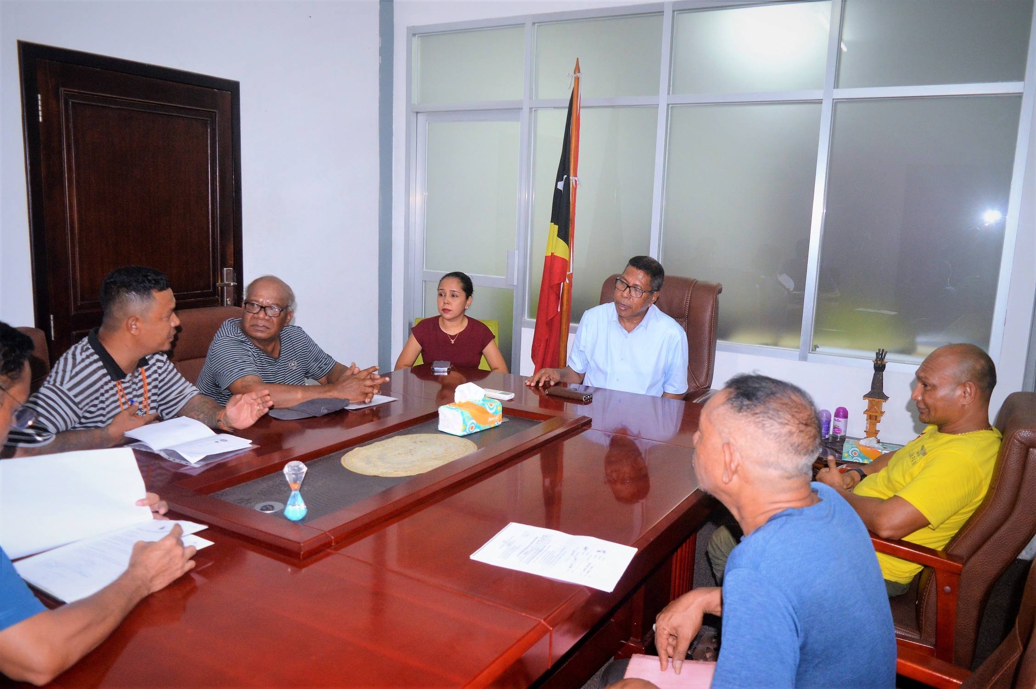 SETP SIMU AUDIÉNSIA HO KOMUNIDADE NE'EBÉ ENFRENTA DISPUTA RAI IHA TASI TOLU